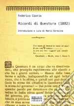 Ricordi di Questura (1882) libro