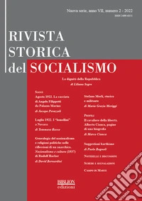 Rivista storica del socialismo (2022). Vol. 2 libro