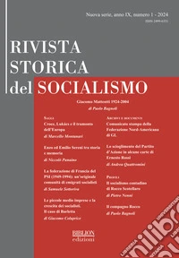 Rivista storica del socialismo (2024). Vol. 1 libro