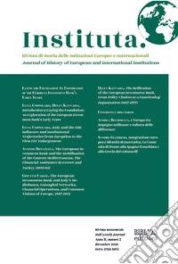 Instituta. Rivista di Storia delle istituzioni europee e internazionali (2023). Ediz. multilingue. Vol. 2 libro