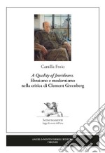 «A Quality of Jewishness». Ebraismo e modernismo nella critica di Clement Greenberg