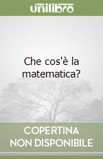 Che cos'è la matematica? libro