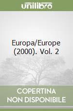 Europa/Europe (2000). Vol. 2 libro