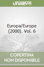 Europa/Europe (2000). Vol. 6 libro