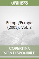 Europa/Europe (2001). Vol. 2 libro