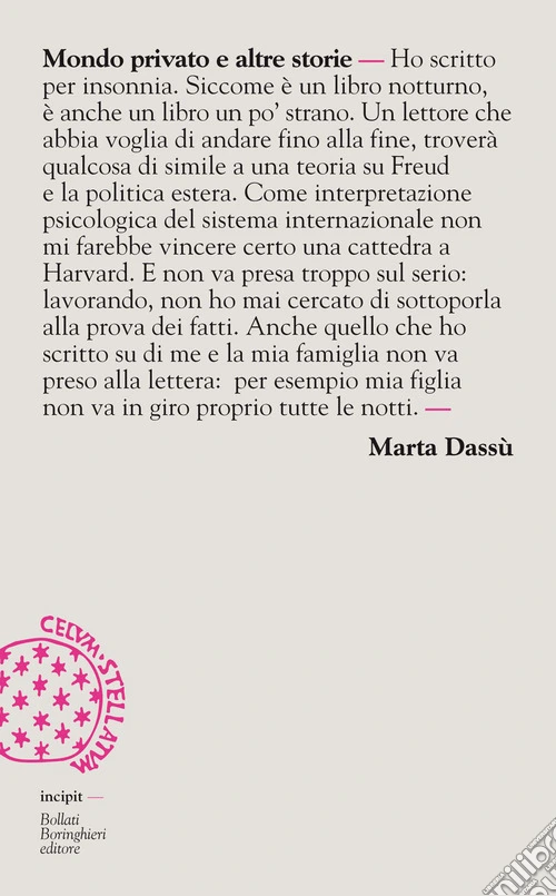 Mondo privato e altre storie