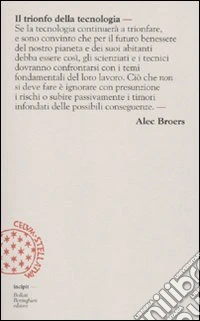 Il Trionfo della tecnologia libro