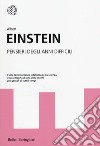 Pensieri degli anni difficili libro di Einstein Albert