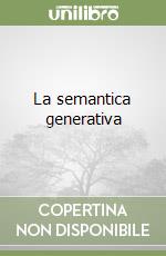 La semantica generativa libro