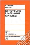 Strutture linguaggi sintassi libro