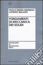 Fondamenti di meccanica dei solidi libro