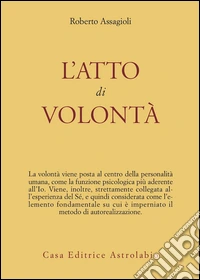 L'atto di volontà libro