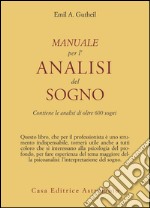 Manuale per l'analisi del sogno libro