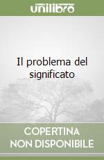 Il problema del significato libro