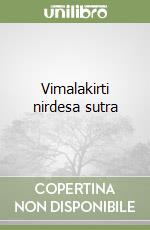 Vimalakirti nirdesa sutra libro