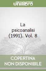 La psicoanalisi (1991). Vol. 8 libro