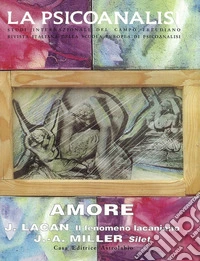 La psicoanalisi. Vol. 24: Amore libro