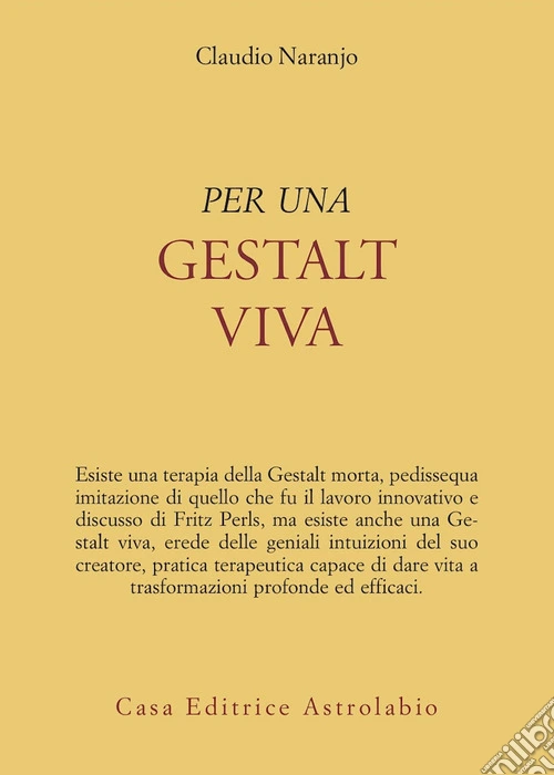 Per una gestalt viva