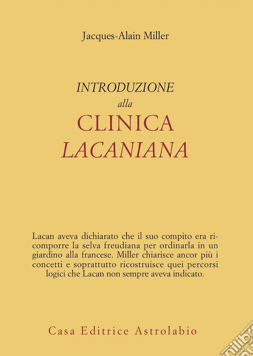 Introduzione alla clinica lacaniana