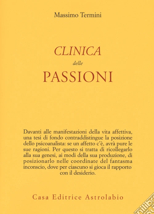 Clinica delle passioni