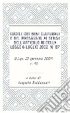 Codice dei beni culturali e del paesaggio, ai sensi dell'articolo 10 della legge 6 luglio 2002, n. 137. E-book. Formato EPUB ebook