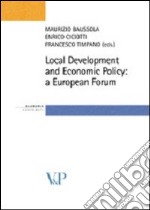 Local Development and Economic Policy: a European Forum