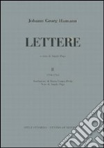 Lettere. Vol. 2: (1760-1769)