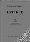 Lettere. Vol. 6: (1785-1786) libro
