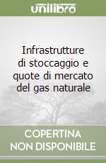 Infrastrutture di stoccaggio e quote di mercato del gas naturale libro