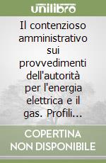 Il contenzioso amministrativo sui provvedimenti dell'autorità per l'energia elettrica e il gas. Profili economici libro