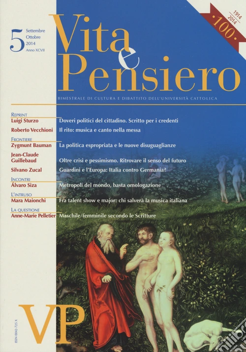 Vita e pensiero (2014). Vol. 5