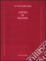 Appunti di filosofia libro