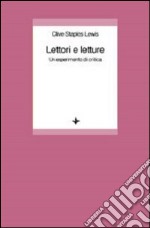 Lettori e letture. Un esperimento di critica libro