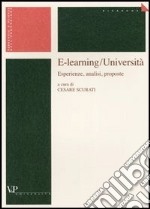 E-learning/Università. Esperienze, analisi, proposte libro