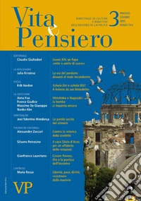 Vita e pensiero (2025). Vol. 3 libro
