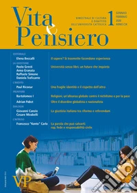Vita e pensiero (2026). Vol. 1 libro