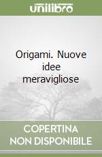 Origami. Nuove idee meravigliose libro