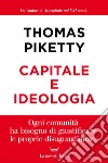 Capitale e ideologia libro di Piketty Thomas