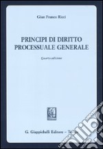 Principi di diritto processuale generale libro