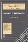 Trattato di diritto privato. Il diritto di famiglia. Vol. 4/1: Famiglia e matrimonio libro