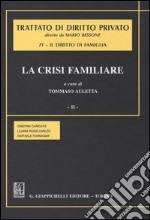 Trattato di diritto privato. Il diritto di famiglia. Vol. 4/2: La crisi familiare