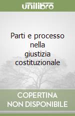 Parti e processo nella giustizia costituzionale libro