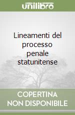 Lineamenti del processo penale statunitense