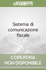 Sistema di comunicazione fiscale libro