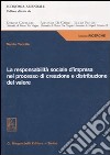 La responsabilità sociale d'impresa nel processo di creazione e distribuzione del valore libro