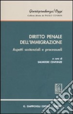 Diritto penale dell'immigrazione. Aspetti sostanziali e processuali libro