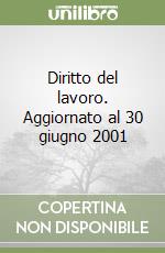 Diritto del lavoro. Aggiornato al 30 giugno 2001 libro