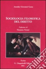 Sociologia filosofica del diritto libro