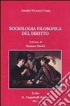 Sociologia filosofica del diritto libro