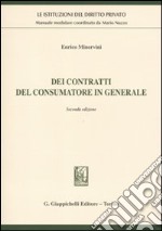 Dei contratti del consumatore in generale libro